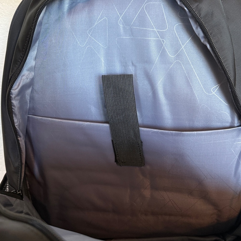 New! Dejuno Men's Black Laptop Backpack 20” with Multiple Compartments - Picture 11 of 12
